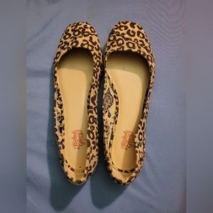 Faded Glory Cheetah Ballet Flats